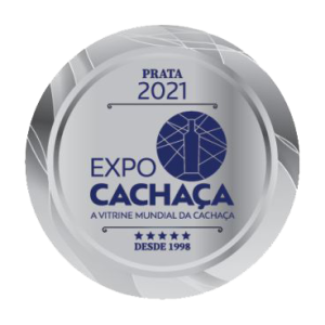 ExpoSilver Medal inCachaça 2021 Sao Paulo, Brazil