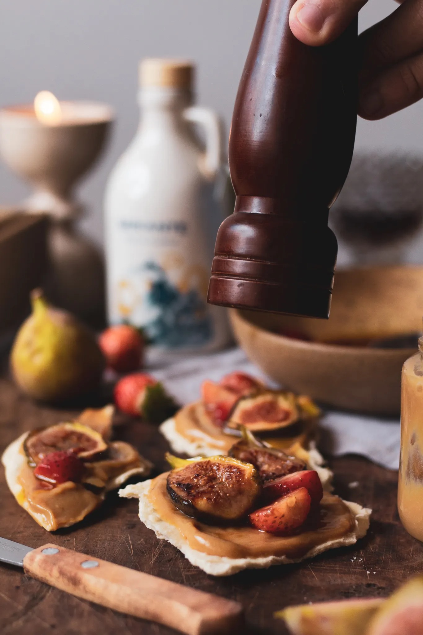 Caramelized Fruits with a Touch of Smoke