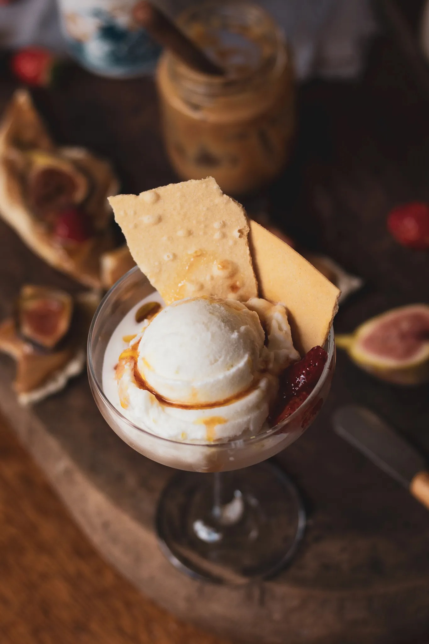 Caramelized Fruits with a Touch of Smoke