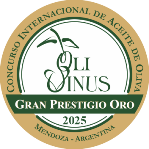 Gran Prestigio Oro — OLIVINUS International EVOO Competition (2025)