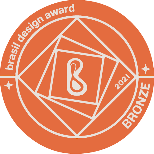 Bronze no Brasil Design Award (2021, Brasil)
