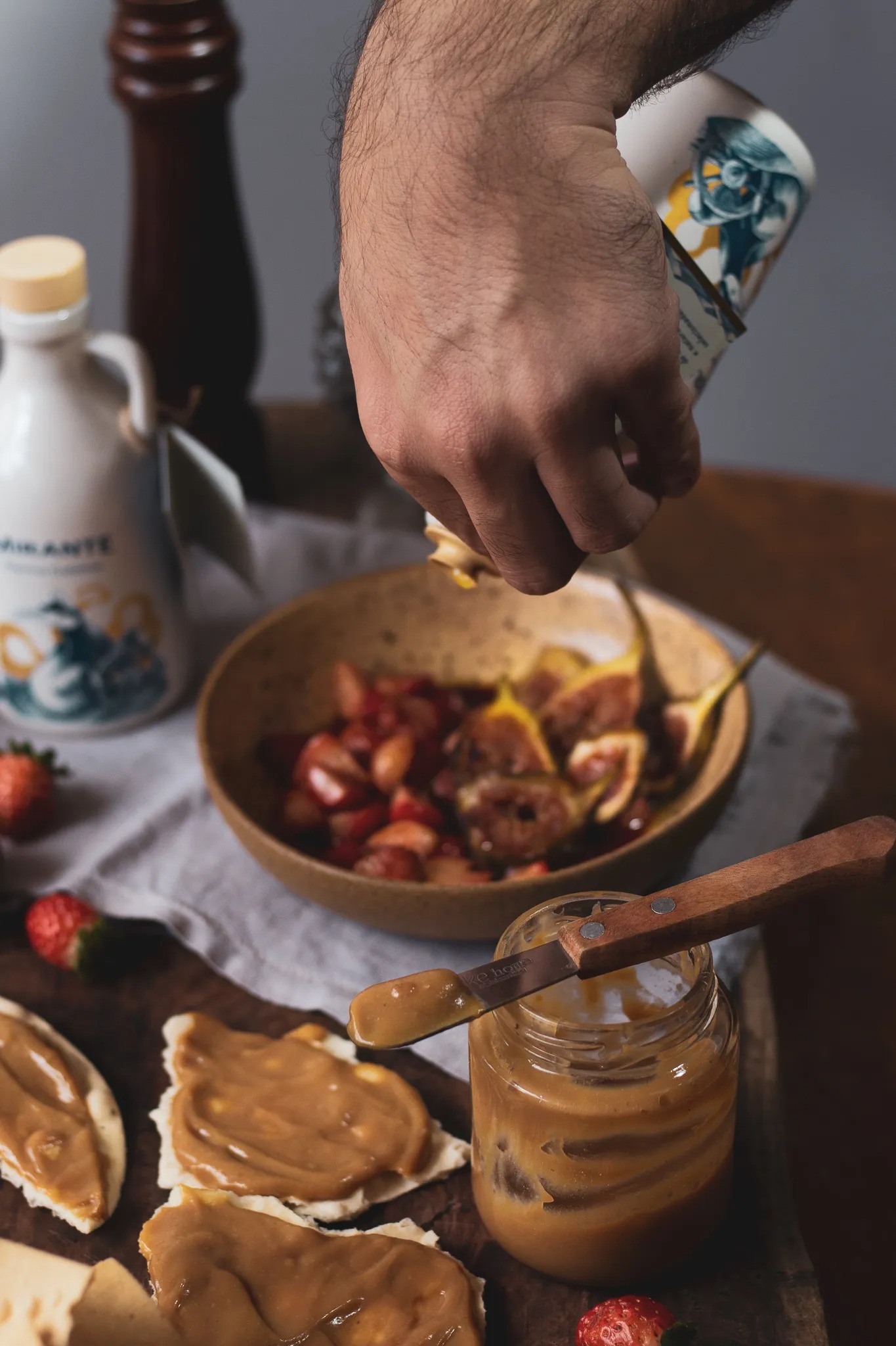 Caramelized Fruits with a Touch of Smoke